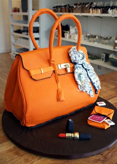 hermes birkin cake|birkin bag cake.